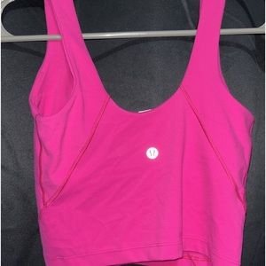 Lululemon, size 2, sonic pink align tank